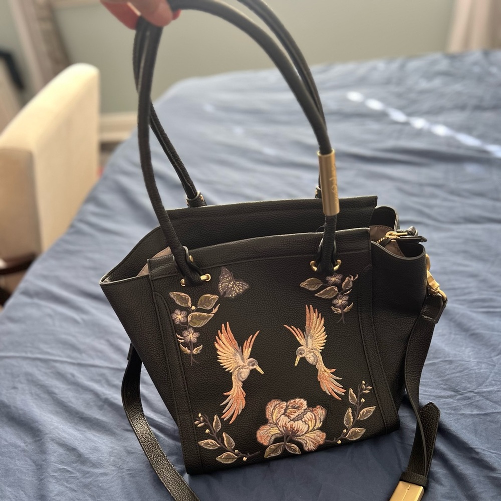Filet and Corinna Ma Cherie black Taylor tote